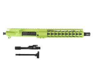 Green AR 15 Pistol Upper with BCG