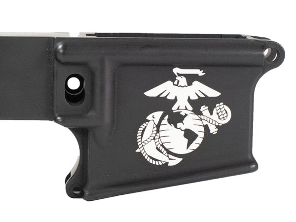 AR15 Marines lower engraved