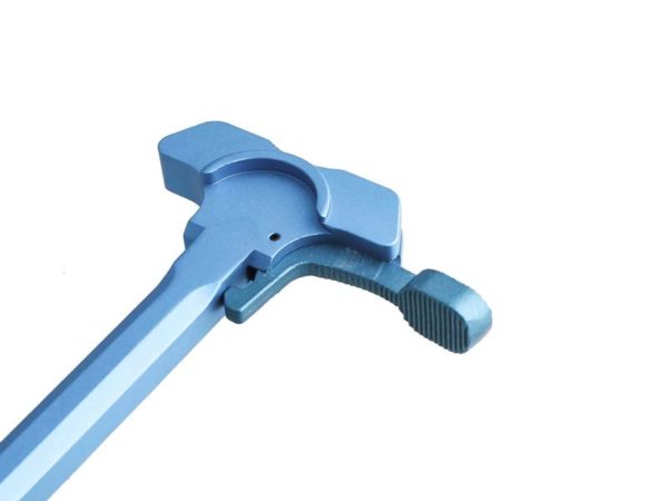 Tiger Rock AR-15 Battle Hammer Charging Handle with Oversized Latch in Blue