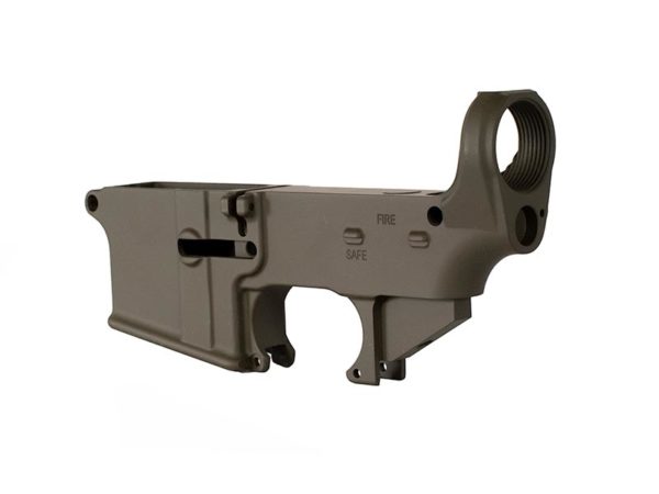 od green 80% lower receiver with fire and safe