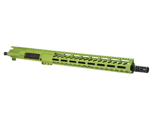 Zombie Green AR-15 16 with Matching 15 M Lok Slim Handguard Rail