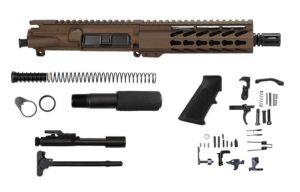 bronze AR Pistol Kit 7" keymod Rail