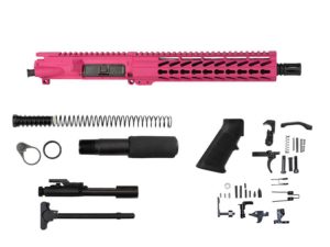 Pink 10.5" .300 Blkout Keymod Pistol Kit
