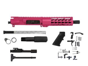 pink 7.5" pistol kit cerakote finish