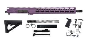 purple 16" 5.56 kit with m-lok handguard 15"