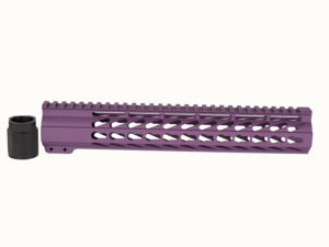 12" SALE Purple Keymod Rail